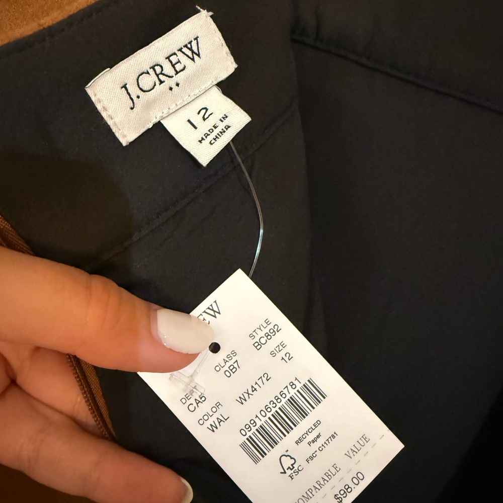 J.Crew Faux Suede Mini Skirt - Picture 7 of 9